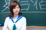 cosplay maaya sailor_uniform saki_(manga) school_uniform takei_hisa rating:Safe score:0 user:xkaras