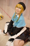 beret blonde_hair boots cosplay dress gloves houshin_engi ko_kibi rinta shawl rating:Safe score:0 user:nil!