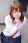blouse cosplay kii_anzu kill_me_baby oribe_yasuna pleated_skirt school_uniform skirt tie rating:Safe score:0 user:nil!