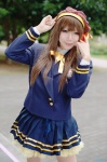 beret blazer blouse cosplay nanami_akua pleated_skirt school_uniform skirt tagme_character tagme_series rating:Safe score:1 user:nil!
