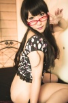 bed blouse bra cosplay glasses meganeko_3 original panties saku rating:Safe score:2 user:nil!