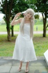 blonde_hair chii_(chobits) chobits cosplay dress sorato_suguru rating:Safe score:1 user:nil!