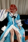 arai_yomi cosplay dress pink_hair saigyouji_yuyuko touhou touhou_otome_rambu_vol._6 rating:Safe score:0 user:nil!