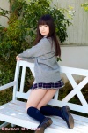 blouse cardigan funaoka_saki kneesocks pleated_skirt school_uniform skirt rating:Safe score:1 user:nil!