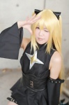blonde_hair cosplay detached_sleeves dress golden_darkness to_love-ru twintails utateika-na rating:Safe score:0 user:nil!