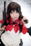 akazukin cosplay dress guns tokyo_akazukin torn_clothes twin_braids zero_inch rating:Safe score:0 user:nil!