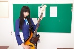 akiyama_mio bass blazer blouse cosplay k-on! necoco pleated_skirt school_uniform skirt rating:Safe score:0 user:nil!