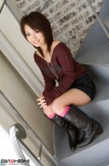 boots cowboy_boots denim girlz_high kneehighs miniskirt murakami_airi skirt sweater rating:Safe score:2 user:nil!