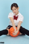 aoba_chieri basketball blouse pleated_skirt ponytail rq-star_602 school_uniform skirt thighhighs zettai_ryouiki rating:Safe score:0 user:nil!
