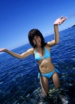 bikini cleavage fukushita_megumi ns_eyes_304 side-tie_bikini swimsuit wet rating:Safe score:1 user:nil!