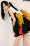 cheerleader_uniform hamada_yuri pleated_skirt pom_poms skirt tank_top twintails rating:Safe score:0 user:nil!
