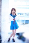 asahina_mikuru cosplay momoneko_haru school_uniform suzumiya_haruhi_no_yuuutsu rating:Safe score:0 user:Log