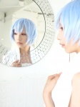 ayanami_rei blue_hair cosplay kiri_kyousuke mirror neon_genesis_evangelion towel wet rating:Safe score:0 user:nil!