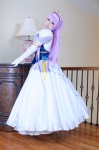 cosplay crystal_crown feena_fam_earthlight gloves gown kamui_arisa purple_hair tiara yoake_mae_yori_ruri_iro_na rating:Safe score:0 user:nil!