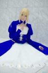 blonde_hair cosplay dress fate/series fate/zero saber sasa rating:Safe score:0 user:nil!