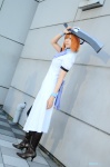 billhook boots cosplay higurashi_no_naku_koro_ni nagicha orange_hair ryuuguu_rena sailor_hat rating:Safe score:0 user:nil!