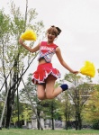 cheerleader_uniform costume loose_socks midriff pleated_skirt pom_poms ponytail sasaki_nozomi skirt socks tank_top vyj_81 rating:Safe score:1 user:nil!
