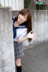 kiruma_maho kneesocks pleated_skirt sailor_uniform school_uniform skirt rating:Safe score:0 user:nil!