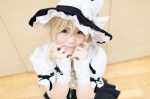 blonde_hair blouse cosplay cuffs jumper kirisame_marisa shinori touhou witch_hat rating:Safe score:1 user:pixymisa