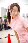 cosplay hairbow kodama_hikaru nurse nurse_cap nurse_uniform yakin_byoutou yuu rating:Safe score:0 user:nil!