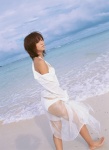 ass beach bikini blouse ocean open_clothes skirt swimsuit wet yasuda_misako ys_web_10 rating:Safe score:0 user:nil!
