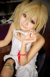 benio blonde_hair bowtie cosplay dress maika zone-00 rating:Safe score:1 user:pixymisa