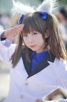 amane animal_ears blazer cat_ears cosplay georgette_lemare military_uniform strike_witches twintails rating:Safe score:0 user:nil!