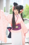 cosplay kimono otome_youkai_zakuro twintails uri zakuro_(oyz) rating:Safe score:1 user:nil!