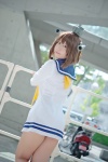 cosplay kantai_collection reco sailor_dress yukikaze_(kantai_collection) rating:Safe score:3 user:nil!