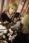 cc cleavage code_geass cosplay gown green_hair mirror momose_riyu rating:Safe score:0 user:nil!