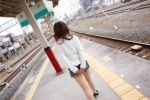 blouse denim hairband kaoru's_collection_3 kishimoto_kaoru pantyhose shorts rating:Safe score:2 user:nil!