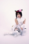 animal_ears boots cat_ears cosplay elbow_gloves final_fantasy_xi gloves hairband misaki_ema misran_lv_xx mithra qipao shorts tail thighhighs rating:Safe score:0 user:nil!