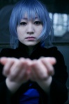 cosplay darker_than_black dress jacket ponytail radori silver_hair yin rating:Safe score:0 user:nil!