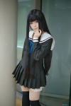 black_legwear cosplay meu original sailor_dress school_uniform thighhighs zettai_ryouiki rating:Safe score:0 user:nil!