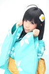 ahoge araragi_tsukihi bakemonogatari cosplay kousaka_yun nisemonogatari pt_girls yukata rating:Safe score:1 user:nil!
