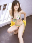 bikini blouse cleavage komatsu_ayaka open_clothes swimsuit rating:Safe score:0 user:nil!