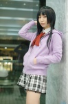 akiyama_mio blouse cosplay hoodie k-on! pleated_skirt school_uniform skirt yaya rating:Safe score:0 user:nil!