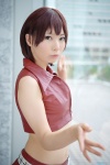 brown_eyes cosplay croptop meiko miniskirt seino_merika skirt vocaloid rating:Safe score:0 user:pixymisa