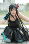 akiyama_mio arm_warmers cosplay dress k-on! nakao pantyhose top_hat rating:Safe score:0 user:nil!