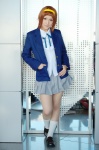 blazer blouse cosplay hairband kneesocks k-on! pantyhose pleated_skirt school_uniform skirt tainaka_ritsu wakame rating:Safe score:0 user:nil!