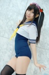 amatsuka_miyu cosplay goggles sailor_uniform school_swimsuit school_uniform swimsuit tagme_character tagme_series thighhighs twintails rating:Safe score:2 user:nil!