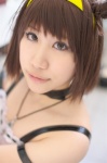 choker cosplay croptop hairband saki suzumiya_haruhi suzumiya_haruhi_no_yuuutsu rating:Safe score:0 user:nil!