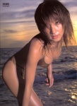 bikini cleavage kumada_youko ocean swimsuit trap! rating:Safe score:0 user:nil!