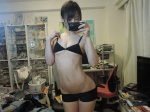 bikini_top camera cleavage iiniku_ushijima self-shot shorts swimsuit underboob rating:Questionable score:7 user:nil!