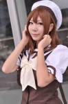 aoki beret bowtie cosplay lisianthus sailor_uniform school_uniform shuffle! rating:Safe score:0 user:pixymisa