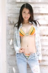 bikini cleavage dgc_0041 flannel_shirt jeans nakazato_rin open_clothes swimsuit rating:Safe score:1 user:nil!