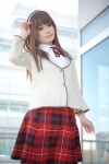 blazer blouse clock_zero_~shuuen_no_ichibyou~ cosplay hairband nadeshiko_kurou pleated_skirt ribbon_tie shirayuki_himeno skirt rating:Safe score:0 user:pixymisa