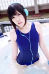 bath headphones minatsuki_naru swimsuit wristband rating:Safe score:0 user:pixymisa