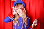 band_uniform blazer cosplay gloves hat macross macross_frontier multi-colored_hair sachi_budou sheryl_nome rating:Safe score:0 user:nil!