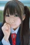 blazer blouse cosplay k-on! makoto nakano_azusa school_uniform twintails rating:Safe score:0 user:nil!
